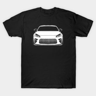 White Toyota RG86 Sketch Art T-Shirt